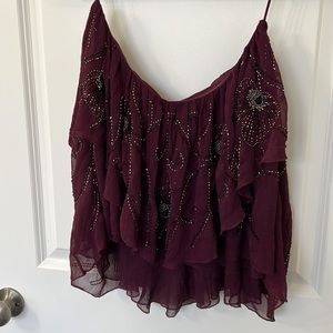Free people beaded top